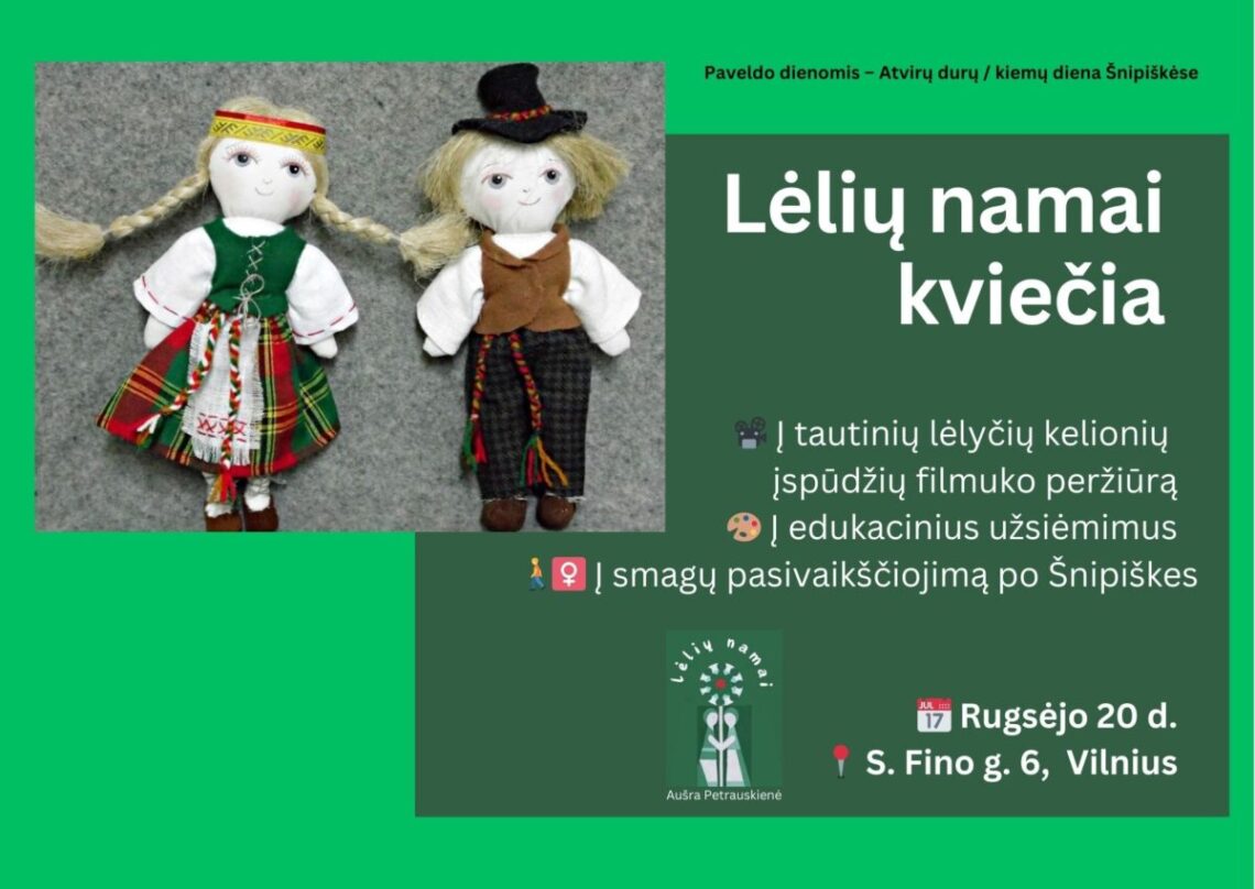 Europos paveldo dienose – Lėlių namai