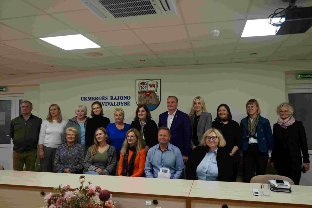 Susitikimas Ukmergės rajono savivaldybeje 