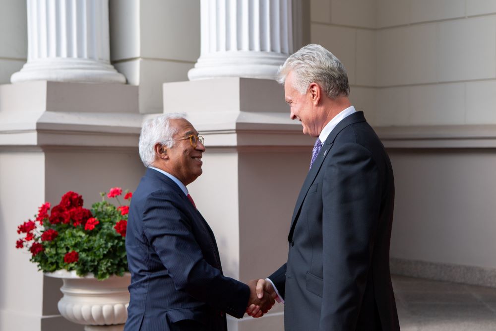 Antonijus Košta ir Gitanas Nausėda