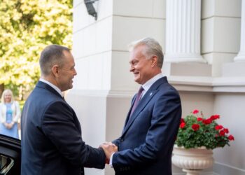 Karolis Navrockis ir Gitanas Nausėda