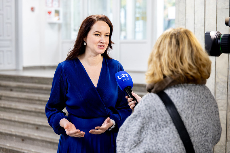 Ministrė Pirmininkė Inga Ruginienė dalyvavo Trakų kultūros ir meno centre vykstančioje Lietuvos kultūros centrų asociacijos konferencijoje 