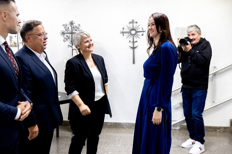 Ministrė Pirmininkė Inga Ruginienė dalyvavo Trakų kultūros ir meno centre vykstančioje Lietuvos kultūros centrų asociacijos konferencijoje 