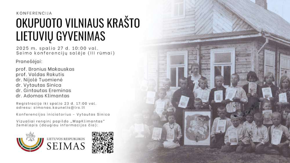 Konferencija apie lenkų okupuotą Vilniaus kraštą