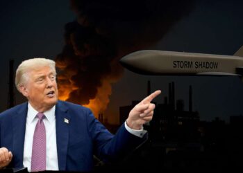 Donaldas Trampas ir Storm Shadow raketa