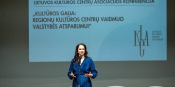 Ministrė Pirmininkė Inga Ruginienė dalyvavo Trakų kultūros ir meno centre vykstančioje Lietuvos kultūros centrų asociacijos konferencijoje