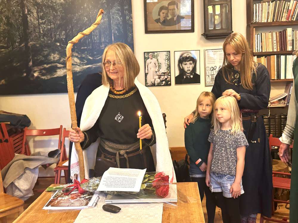 Romuvos Krive trečią kartą išrinkta Inija Trinkūnienė