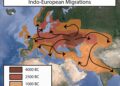 Indoeuropiečių migracija nuo 4-ojo iki 1-ojo tūkstantmečio prieš Kr.