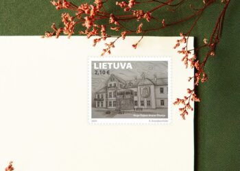 Naujasis pašto ženklas kviečia atrasti Hugo Šojaus dvarą Šilutėje