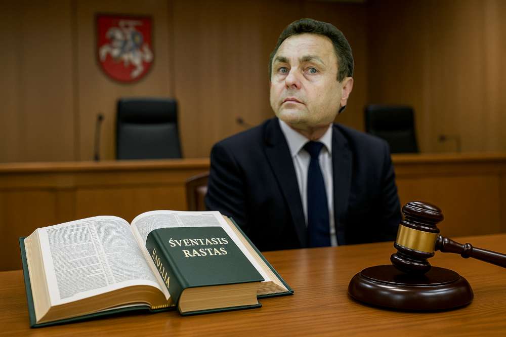 Petras Gražulis teisiamas už „Šventą raštą“