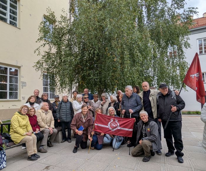 Žygeiviai Vilniaus universitete