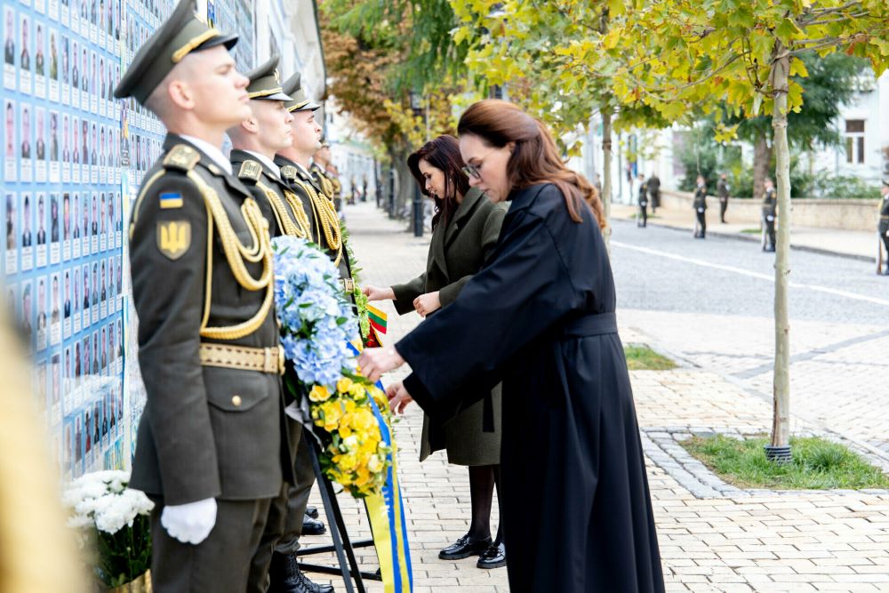 I. Ruginienė lankosi Ukrainoje