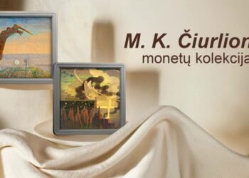 Lietuvos monetų kalykla pristato naują kolekcinę monetą su M. K. Čiurlionio kūriniu „Pasaka“