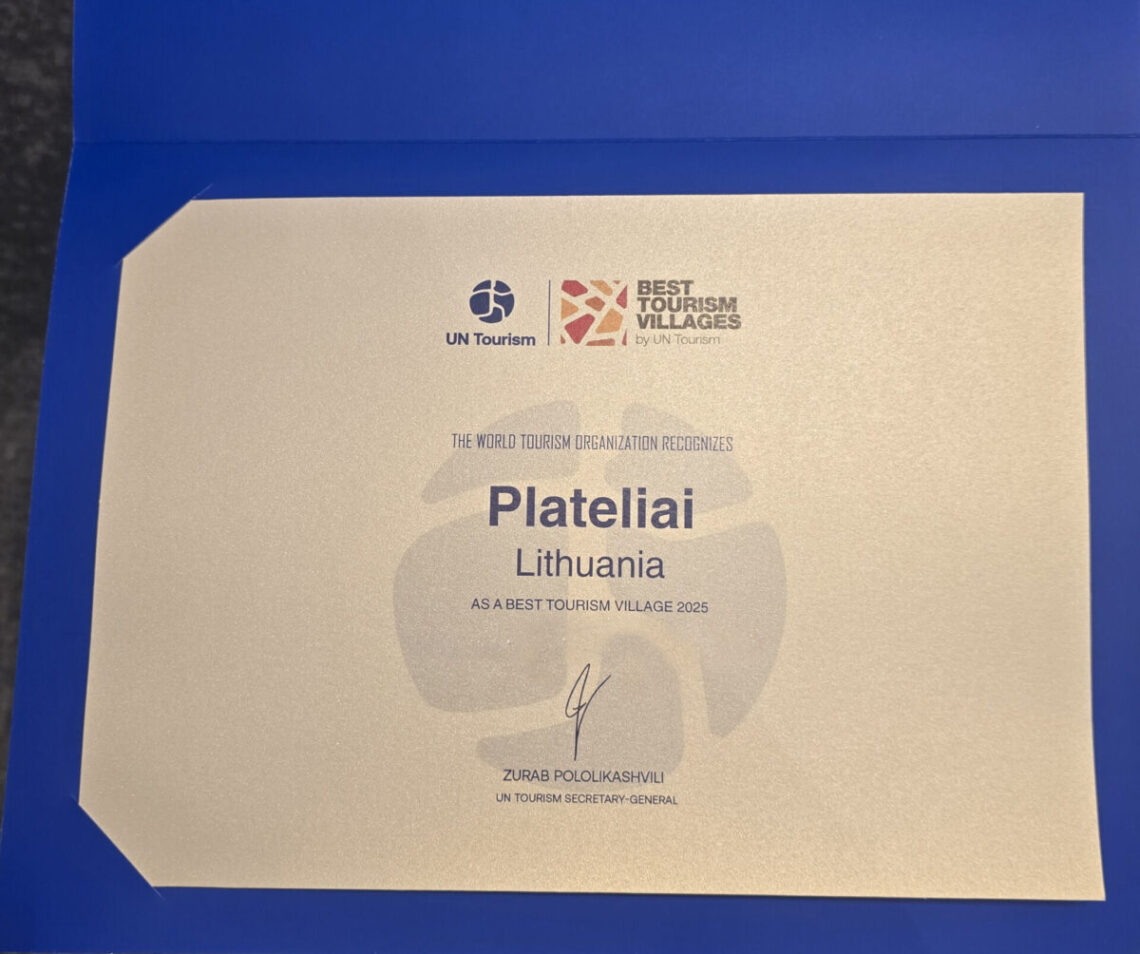 „Geriausiu turizmo kaimu 2025“ išrinkti Plateliai