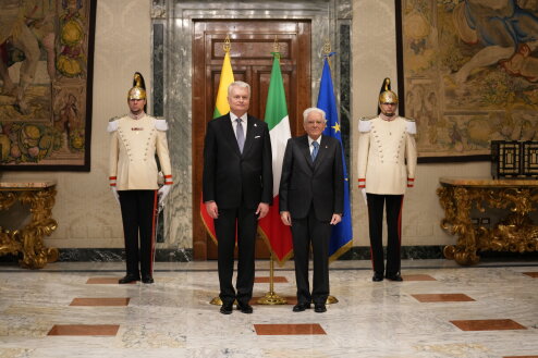 Prezidento darbo vizitas Italijoje