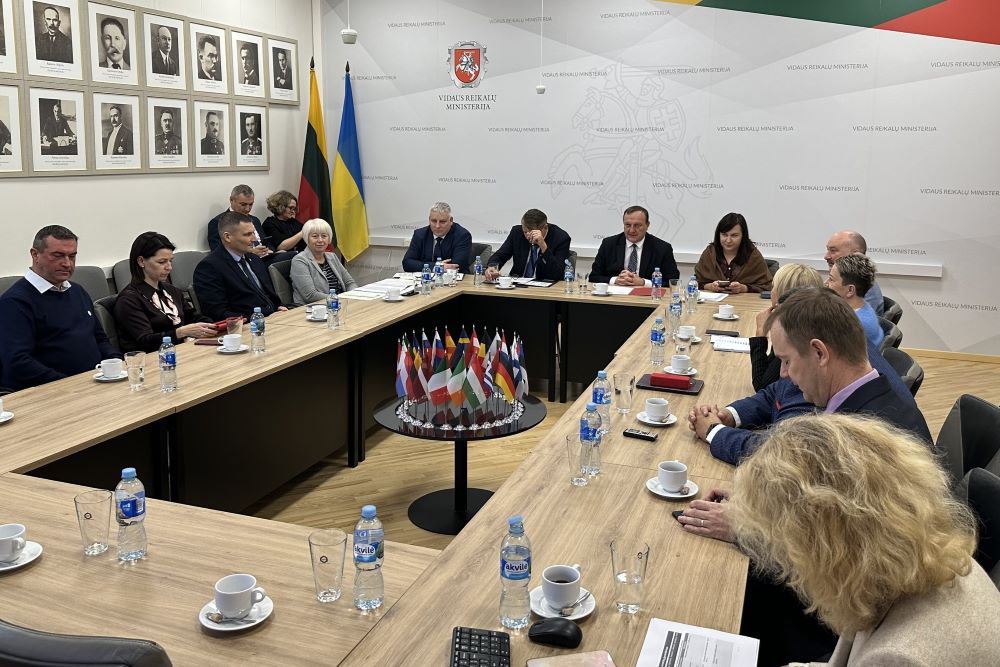 Susitikimas su profesinėmis sąjungomis