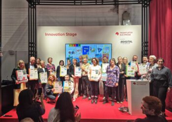 „Šviesa“ vadovėlių įvertinimas Frankfurto knygų mugėje