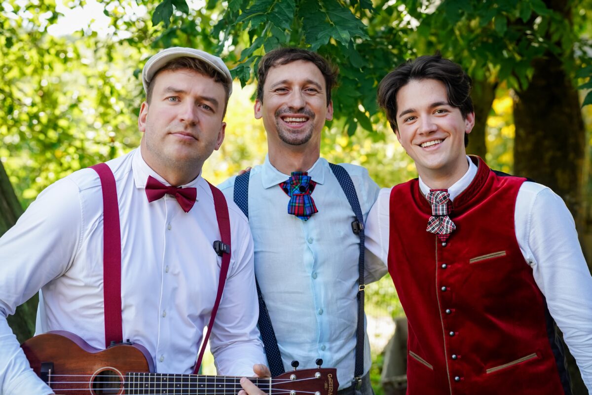 Aktoriai Žilvinas Beniušis, Šarūnas Gedvilas, Kyrylo Kremenchuk 