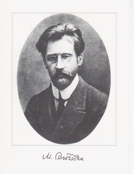 1918 m. vasario 16-osios Lietuvos Nepriklausomybės akto signataras Mykolas Biržiška. Signatarų fotografijos iš „Lietuvos albumas”. Kaunas, 1921 