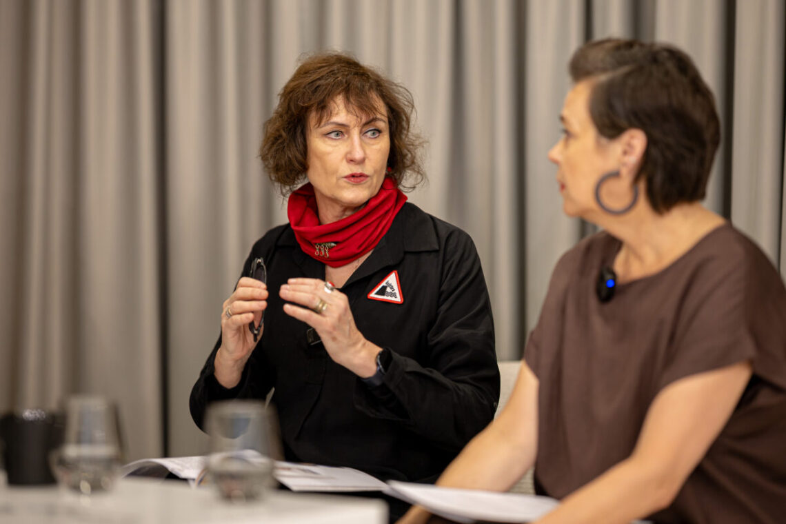 Eglė Ganda Bogdanienė ir Nomeda Marčėnaitė