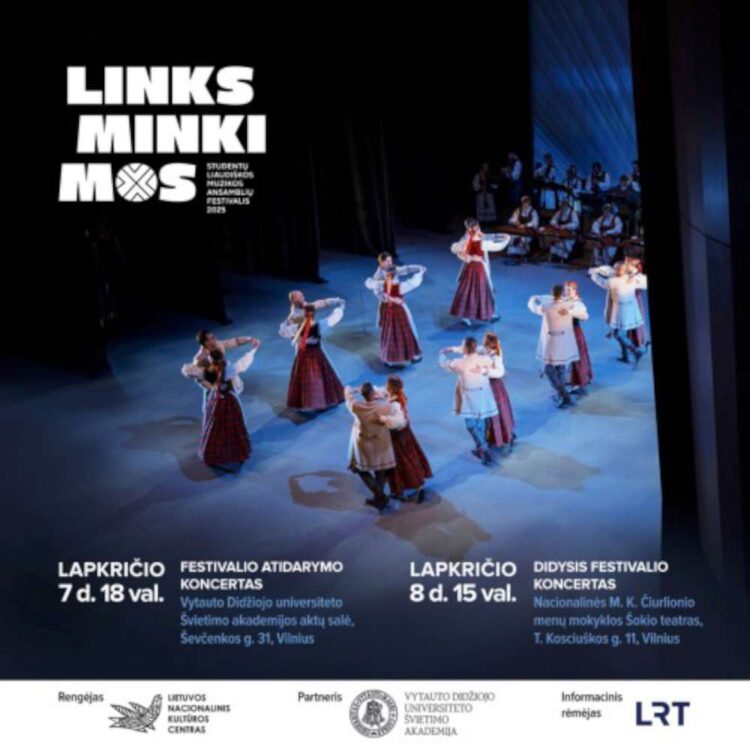 Studentų lietuvių liaudies muzikos šventė „Linksminkimos“