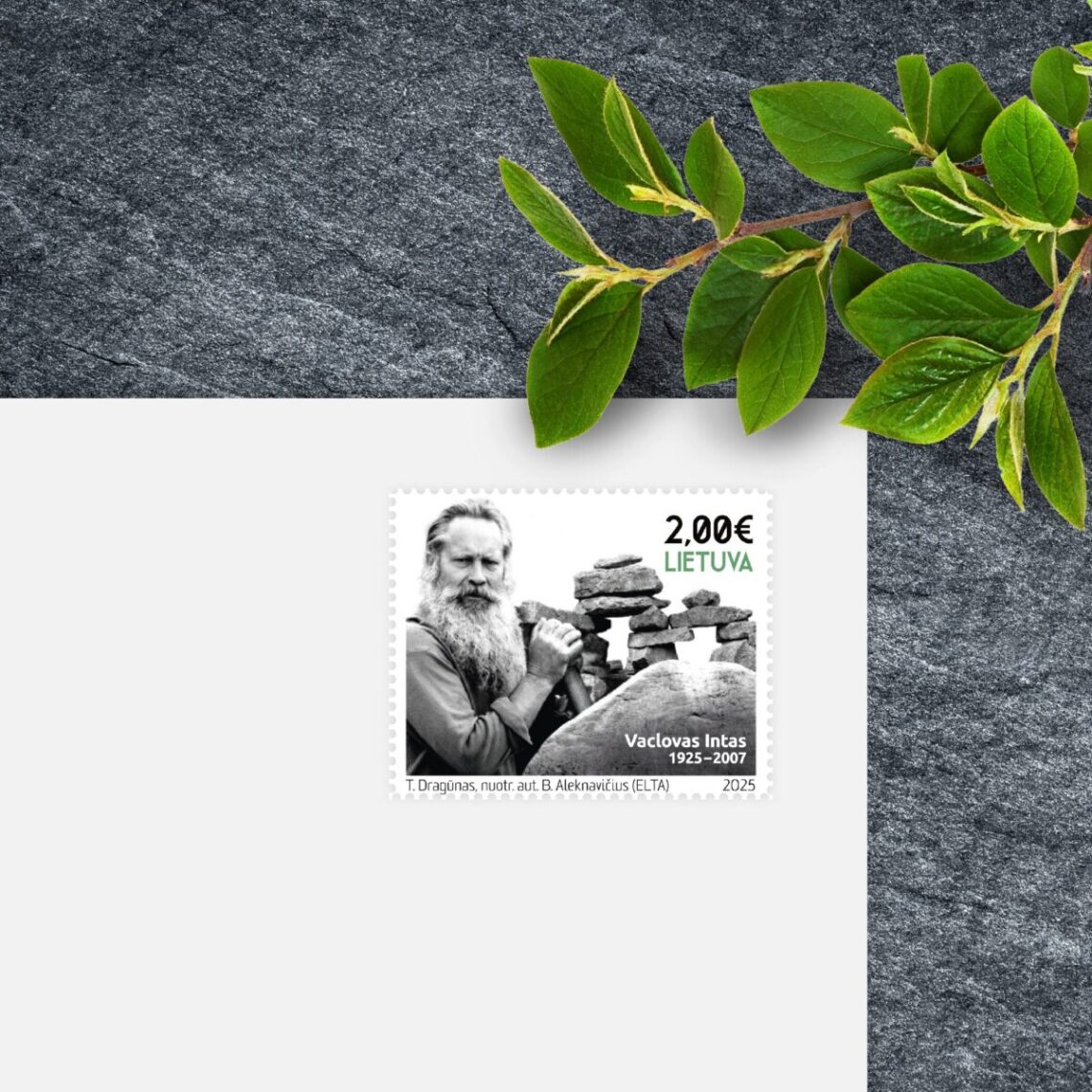 Pašto ženklas V.Into šimtmečiui