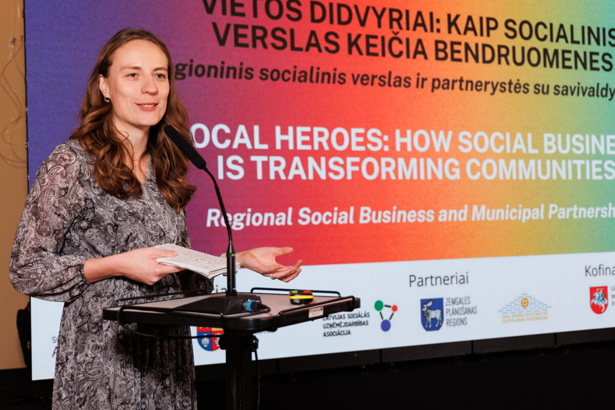 Regita Zeila, Latvijos socialinio verslo asociacijos projektų vadovė