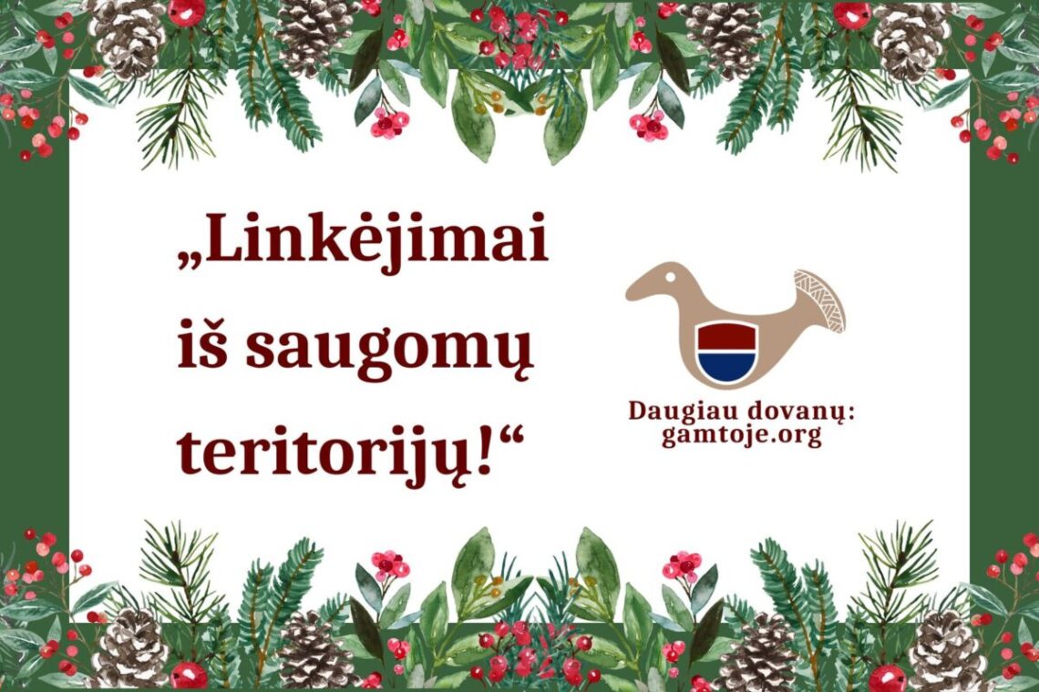 Kviečiama atrasti gamtai draugiškas kalėdines dovanas