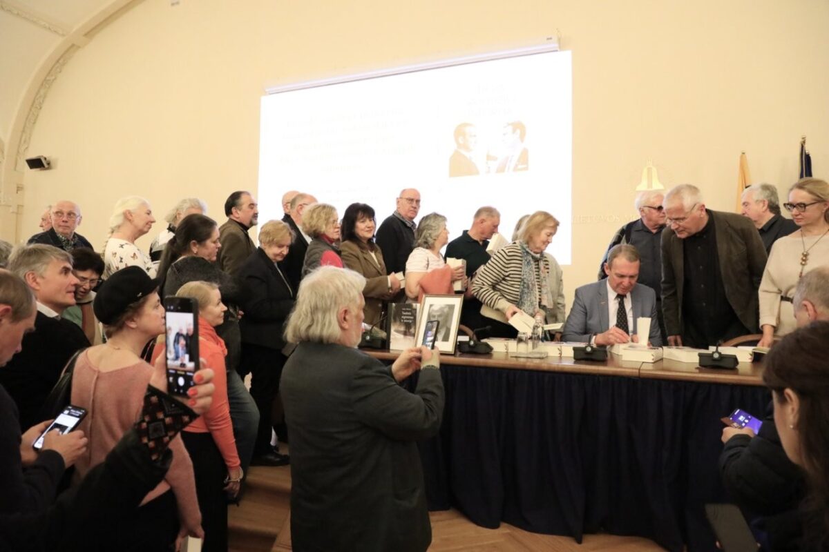 A. Juozaičio knygos „Tikra Sąjūdžio istorija“ sutiktuvės