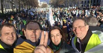 Ūkininkų protestai Briuselyje ir Vilniuje: išbandymas Europos nuoseklumui