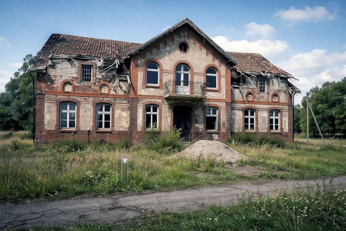 Apleistas pastatas („namas vaiduoklis“) – regionų tuštėjimo ir demografinių iššūkių ženklas