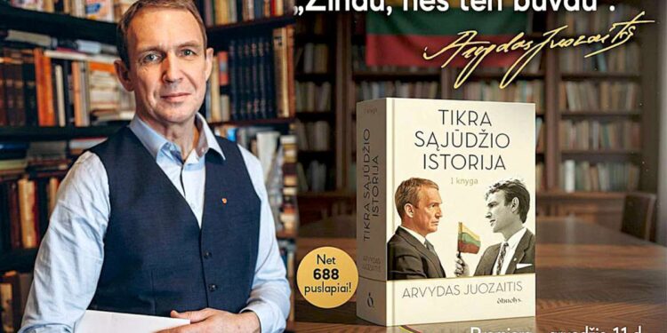Arvydas Juozaitis, knyga „Tikra Sąjūdžio istorija“ (I knyga)