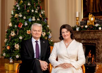 Gitanas Nausėda ir Diana Nausėdienė