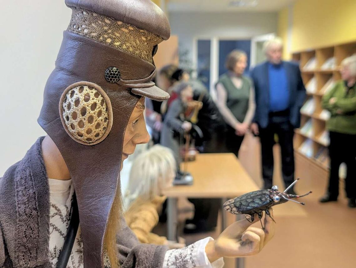 O. Ribikausko parodos atidarymas