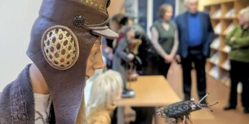 O. Ribikausko parodos atidarymas