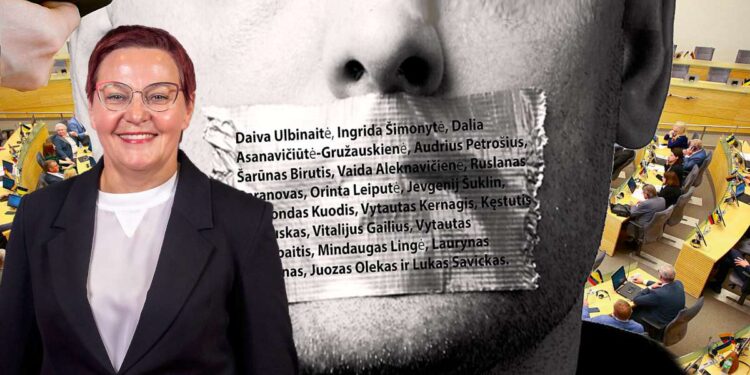 Daiva Ulbinaitė ir diskusijos dėl žodžio laisvės Lietuvoje