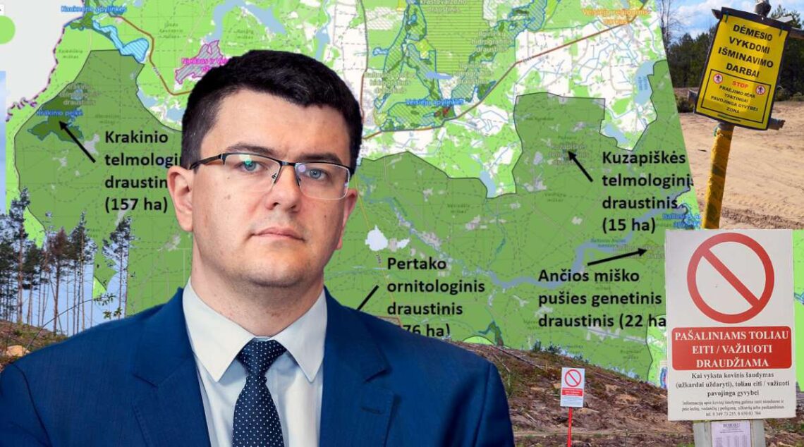 Vytautas Sinica, karinis poligonas