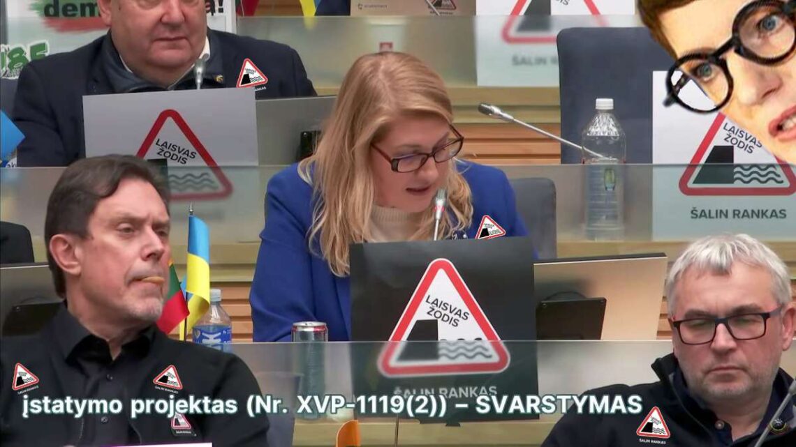 Žodžio laisvintojai Seime