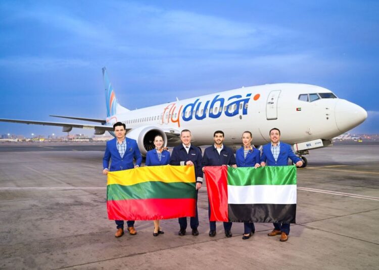 Skrydžiai į Dubajų