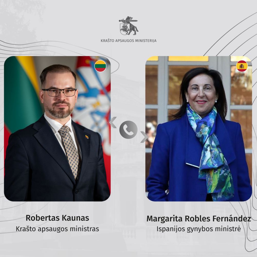 R. Kaunas ir M. Robles