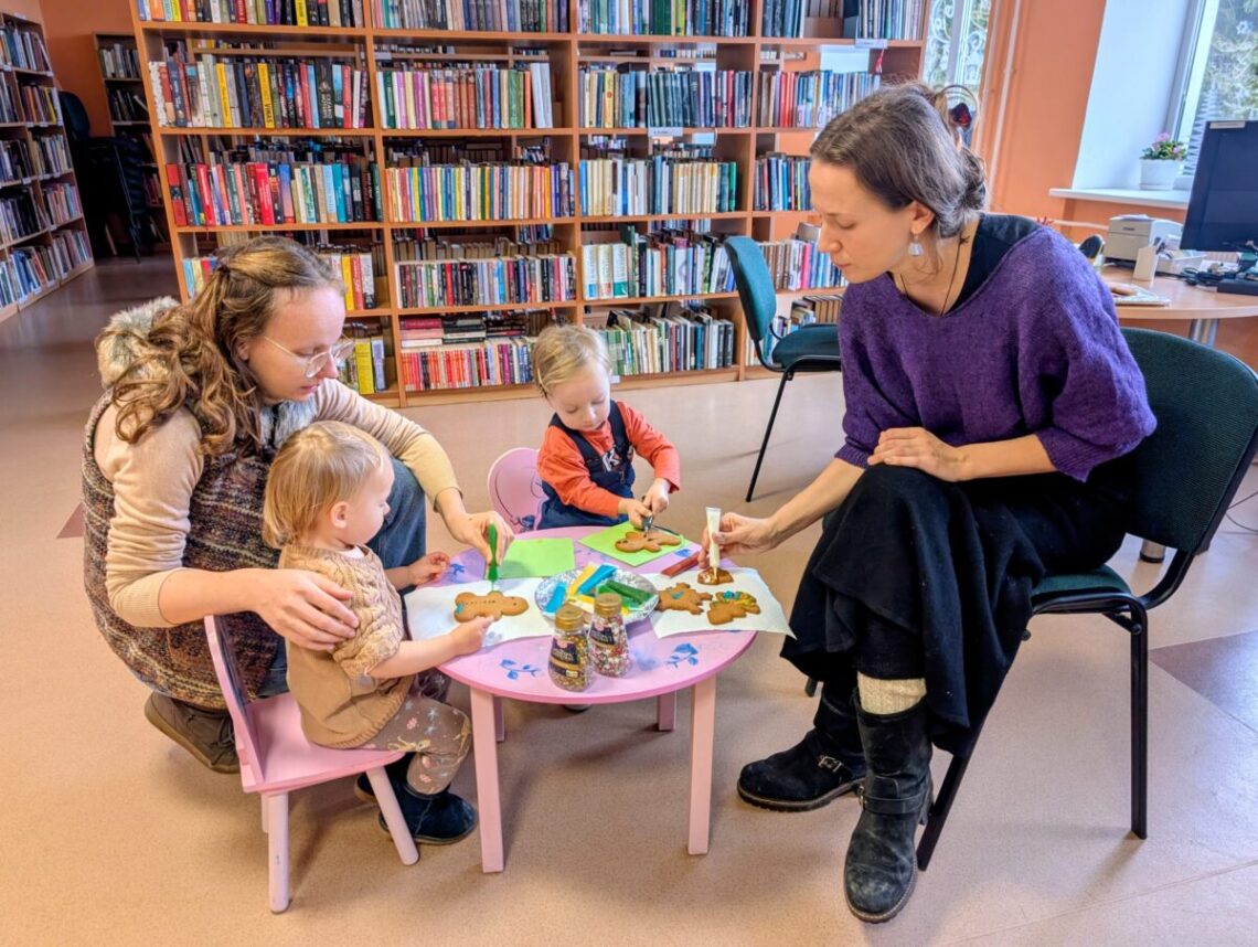 Mažiuliukai užsiėmimuose