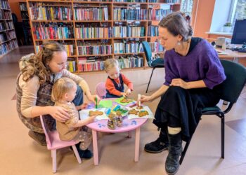 Mažiuliukai užsiėmimuose