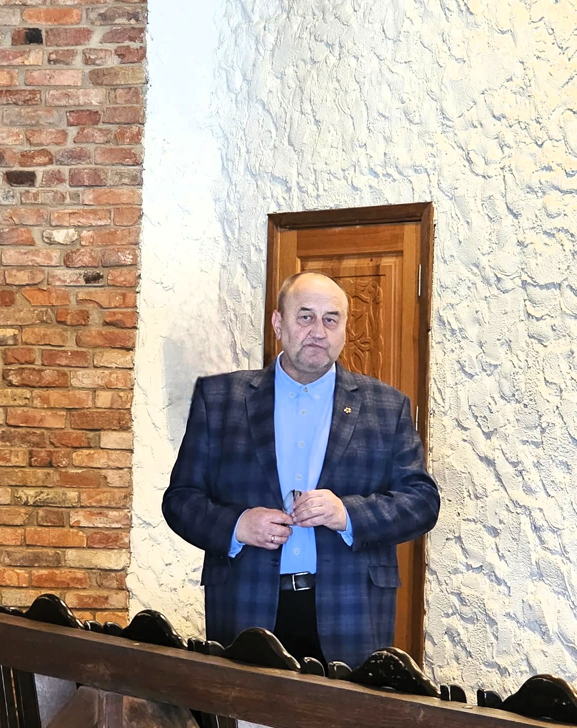 Kalba Kauno rajono Garliavos Juozo Lukšos gimnazijos direktorius Vidmantas Vitkauskas