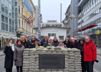 „Inter-Asso” asociacijos kongreso dalyviai Berlyne (prisimenant buvusių pasienio aukų atminimą)