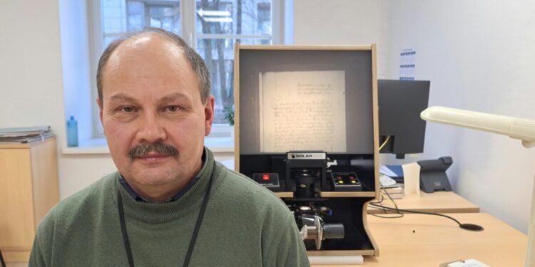 Vyriausiasis archyvistas Aleksandr Baniusevič