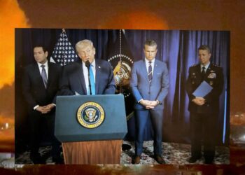 D. Trampo spaudos konferencija po smūgio Venesuelai 2026-01-03