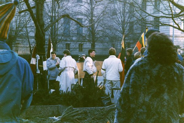 Berlyno gatvių protestai prieš sovietų agresiją 1991-ųjų sausį