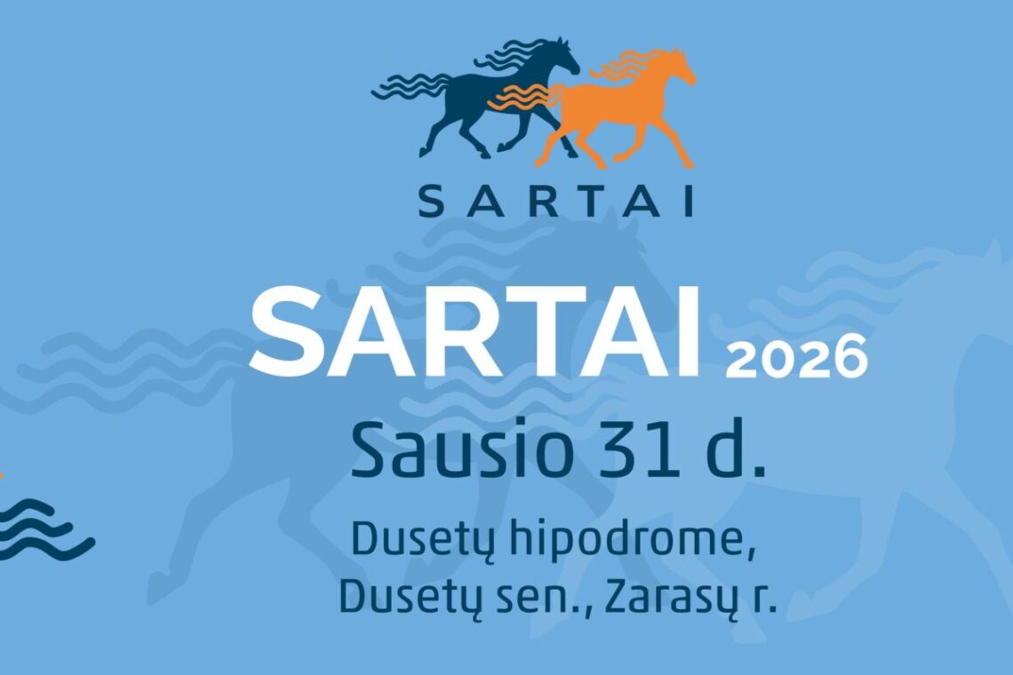 Legendinės žirgų lenktynės „Sartai 2026“ sugrįžta į Dusetas