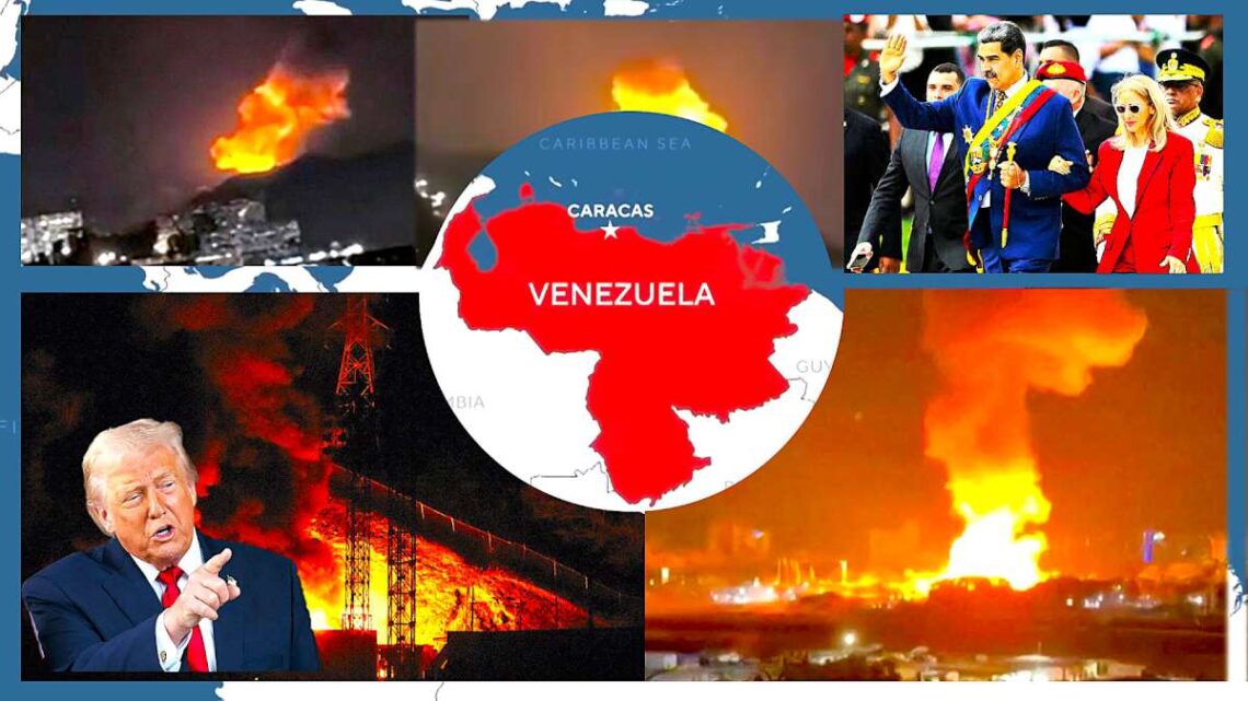 JAV išpuolis prieš Venesuelą 2026-01-03