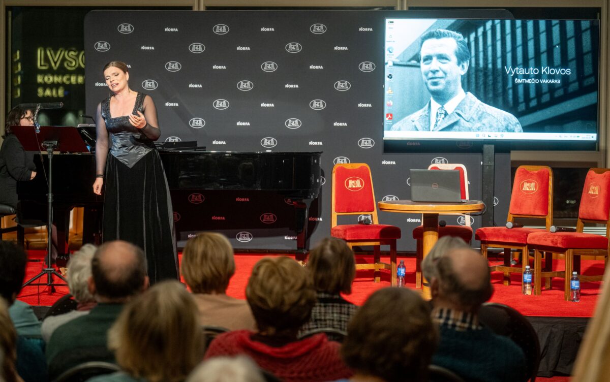 Joana Gedmintaitė, Vytautui Klovai 100 vakaras 