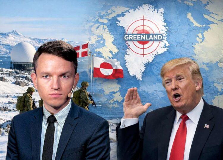 Linas Kojala: Trampas eskaluoja Grenlandijos temą